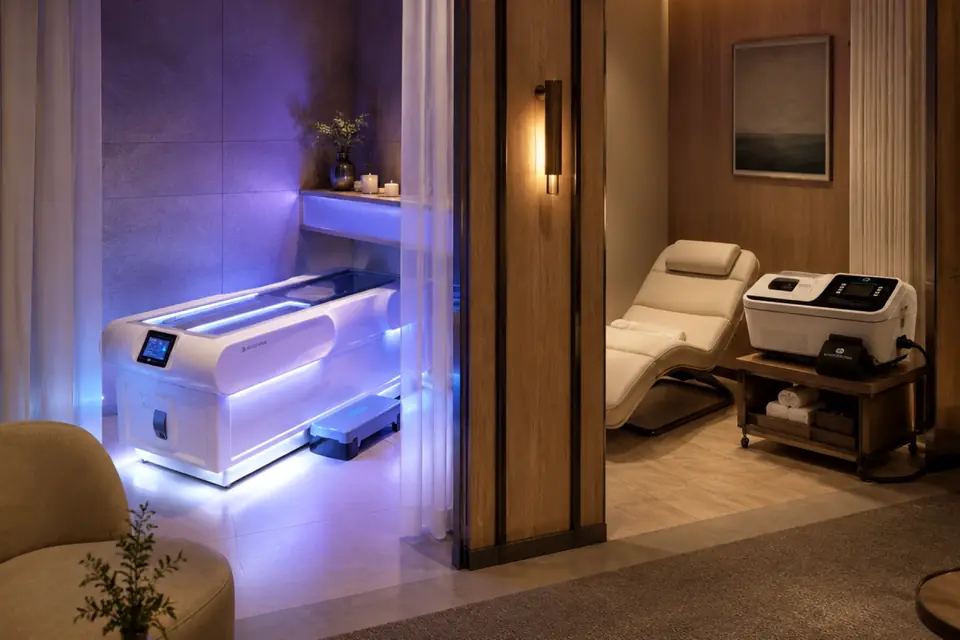 Приватный SPA-кабинет с оборудованием Экзо Групп